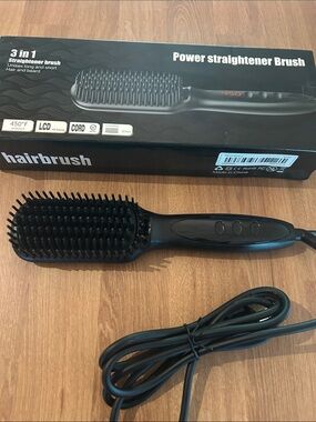 Power Straightener Brush
